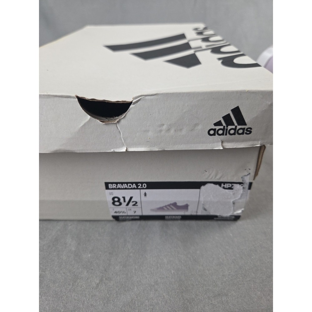 NWT Adidas Bravada 2.0 Platform Sneakers Lavender Women 8.5 - Picture 9 of 9